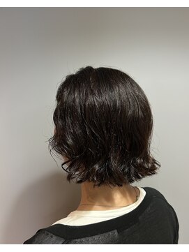 フープ 川越(hoop) クセをいかしたボブなスタイル
