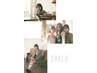 【新導入☆】カット+カラー+プラチナ髪質改善トリートメント ¥11000
