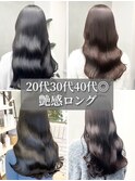大人可愛い艶カラーカーキベージュブラウン