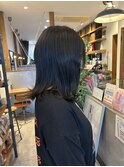 ブルーブラック /半田/知多/半田美容室/知多美容室