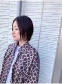 こだわりの前下がりショート♪