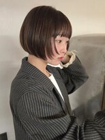 マカロニコースト(macaroni coast) ミニボブ レイヤー 前髪あり　ぱっつん