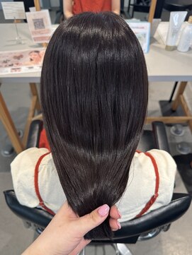 リノ 守山店(lino) 髪質改善水素ケアトリートメント ラベンダーカラー