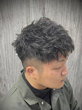 ゴート 香椎(GOAT) メンズカット/パーマ/ニュアンス/フェザー/フェード/20代/30代