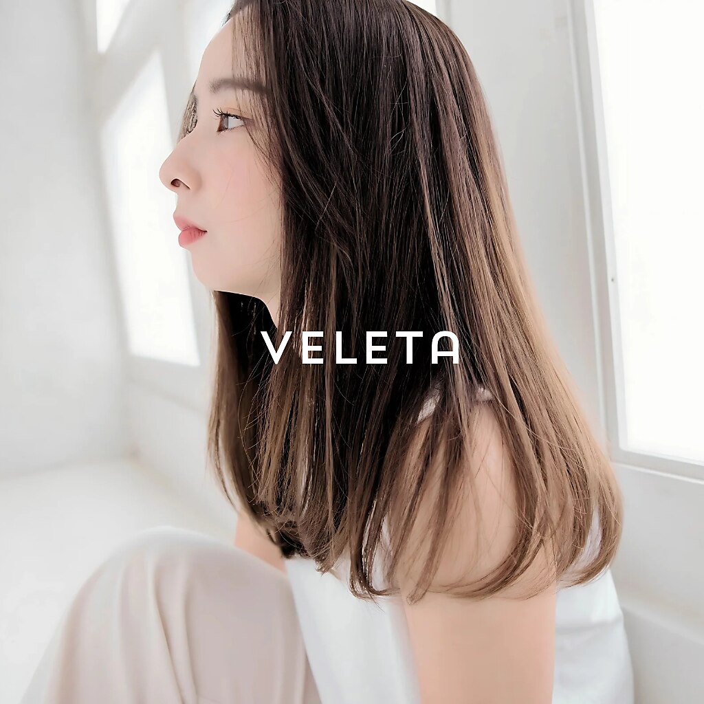  《veLeta人気NO1》似合わせカット+うる艶カラー+ 高保湿3stepTr