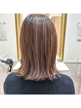 ヘアーズ ロッソ(hair's ROSSO) さらつや外ハネボブ  [20代30代40代50代]