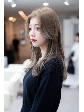 エルサ ザ リープ(ELSA the leap) 【ブリーチカラー/ダブルカラー】ヘーゼルベージュ/韓国レイヤー