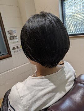 チアー ヘアリラクゼーション(cheer HAIRRELAXATION) 黒髪ショート