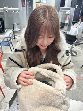 ペレ 梅田(PELE) 着物/メルティカラー/似合わせカット/ウェーブミディアム/梅田