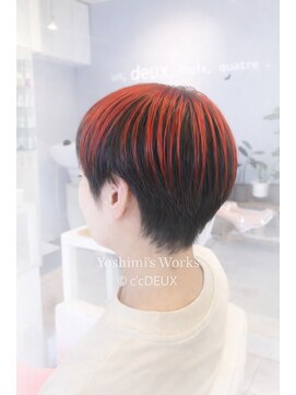 シーシードゥー(C'C DEUX) アンブレラカラー＋ショートカット