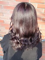 アース 市ヶ谷店(HAIR&MAKE EARTH)&nbsp;10代20代30代◎艶髪チェリーピンク髪質改善カラー