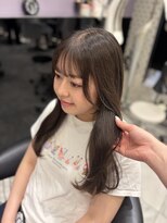 アピッシュ ギンザ(apish ginza)&nbsp;韓国風レイヤー×地毛風透明感ブラウン