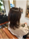髪質改善で叶う艶ウルフスタイル