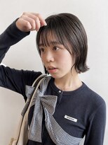 レクタ(recta)&nbsp;透け感シースルーバング×ミニボブ