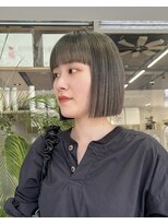ユニークバイケンジ 町田(unique KENJE)&nbsp;切りっぱなしボブ