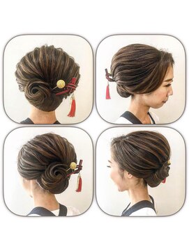 美容室こころ お祭りヘア