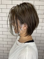 ルーナヘアー(LUNA hair)&nbsp;『京都ルーナ』ショートボブ 色気ショート 大人ショート