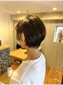 くびれショート+ひし形シルエット