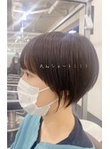 ★soundhairdesign★マッシュバングショート
