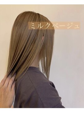 バランス ヴィヴィ(BALANCE vivi) モテ愛され♪ベージュカラーで透明感UP☆サラ艶ストレート