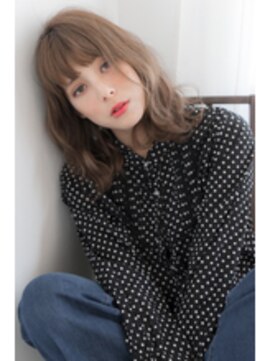 トッカ ヘアアンドトリートメント 赤羽店(tocca hair &treatment) 【tocca赤羽】柔らかベージュ×セミディ