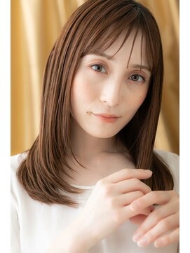 カバーヘア ブリス 大宮西口(COVER HAIR bliss) シルキーベージュ大人かわいいレイヤーロングY大宮20代30代40代