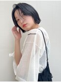 [stylist 庭田] 外ハネボブ/切りっぱなしボブ