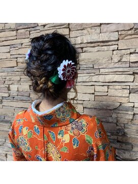 サンバイエム(#3/M) 卒業式着付け+ヘアセット