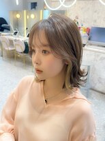 シーシンジュク 新宿南口(Sea shinjuku)&nbsp;大人ガーリー×ブリーチなし◎前髪/顔周り×韓国ロング[新宿]