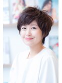 フワッとショートボブ