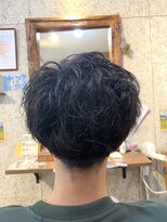 クラク 羽根木店(kuraku)&nbsp;スパイラルパーマ/メンズパーマ/20代/30代/ショートスタイル