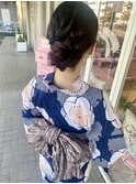 ヘアセット＊浴衣着付＊ゆかた＊小顔ヘアアレンジ