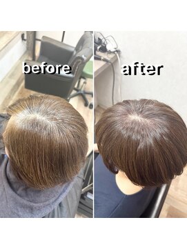 シュガー バイ エクラート 立川南口店(SUGAR by ECLART) 【髪質改善】白髪ぼかし【立川】