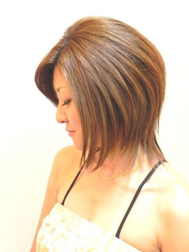 スピア 向ヶ丘遊園店(SPEA) シルエットがきれいなスタイリッシュグラボブ♪