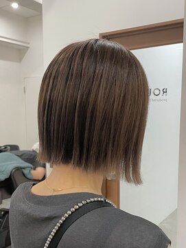 ルイ(ROUIS produced by LUCK 津田沼) ROUIS 津田沼 ぱっつんボブ