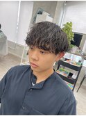 ゆるめ波巻きマッシュ