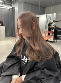 前髪/アンブレラカラー/こなれミディ/イメチェン/ウェーブパーマ
