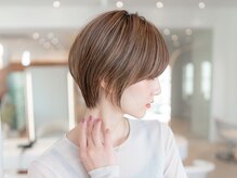 【美シルエット☆ショートスタイル】シルエットの綺麗さが自慢のショート。扱いやすくお手入れも簡単！