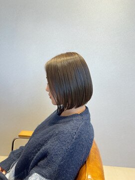 クルニエ(crenier) オリーブ/オリーブグレージュ/ミニボブ