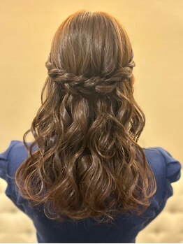 セットサロンフレアの写真/推し活,歓送迎会等にも最適*最先端のヘアビューロンを使って特別な日を更に特別に! [新宿駅ヘアセット]