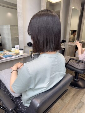 ハイル(KHAIR) 切りっぱなしボブ/ラインBOB/yuu