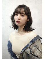 ハオ(hao)&nbsp;【hao渋谷】セミウルフ×オリーブベージュ