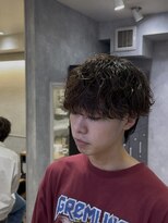 レイズ 名古屋(RAYS) 波巻きパーマ マッシュウルフ