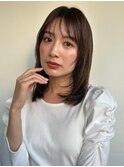 大人可愛いココアグレージュウルフレイヤーp1戸田公園20代30代