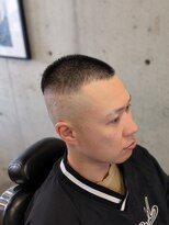 ワンワンオー バーバーショップ コンチネンタル(@110 BARBER SHOP continental)&nbsp;クロップ・スキンハイフェード
