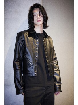 メンズボブパーマ