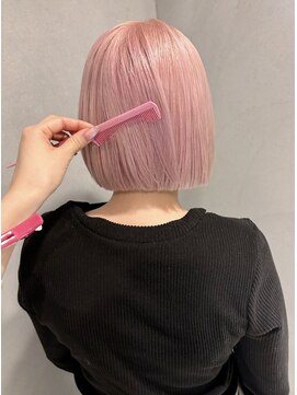 ペレ アネックス 大阪梅田茶屋町店(PELE ANNEX) 着物ヘア/大人ガーリー/ダークアッシュ/似合わせカット/梅田