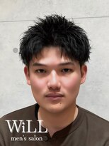 メンズサロン ウィル 阪急茨木(men's salon WiLL)&nbsp;カジュアルスパイキーショート