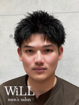 メンズサロン ウィル 阪急茨木(men's salon WiLL) カジュアルスパイキーショート