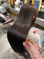 フォト 新宿(foto)&nbsp;縮毛矯正/髪質改善/イメチェン/ピンクベージュ/前髪/新宿